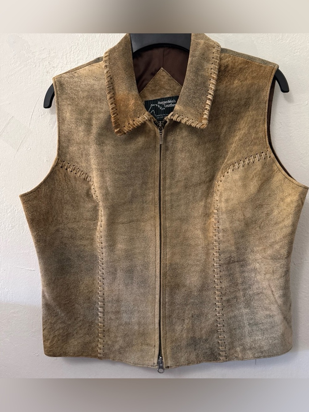 VINTAGE AUGUSTINA CARMEL BY THE SEA WEARABLE VEST WOMEN'S SIZE 10